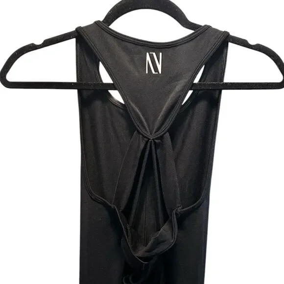 NWT Nocturne Women’s Ribbed Halter Neck Open Back Jumpsuit - Size XS/S MSRP $429